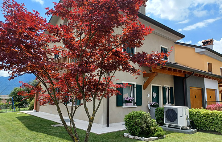 Semi-detached house in class A2 in Pedavena
